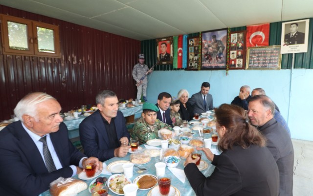 Vətən müharibəsi şəhidi Teymur Hacıyev ehtiramla yad edildi - FOTOLAR